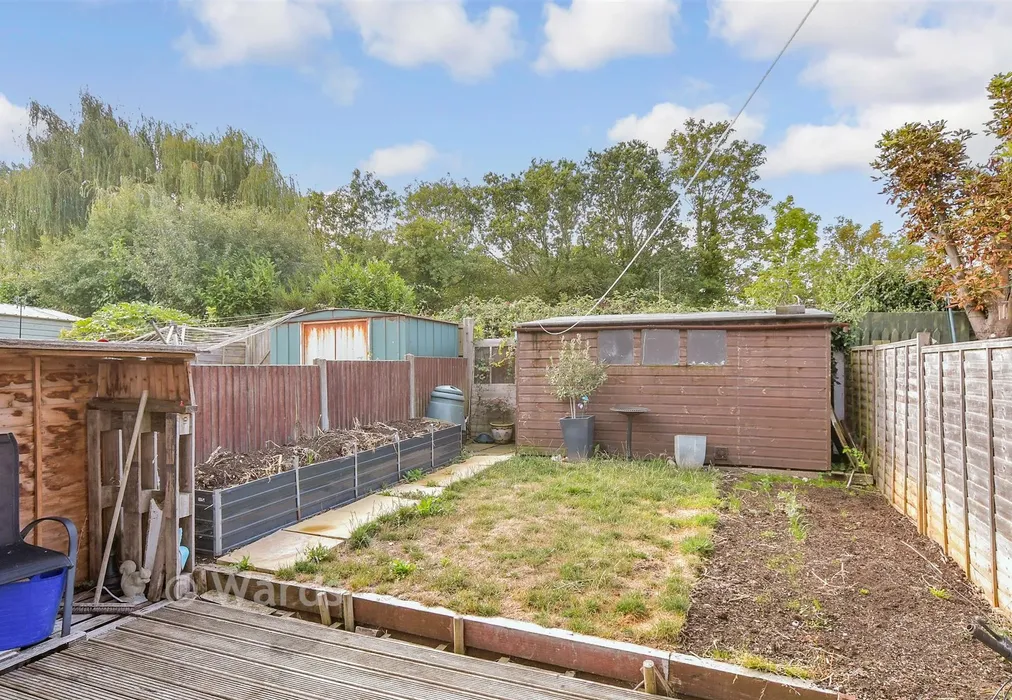 Rear Garden - Bramley Way, Eastchurch, Sheerness, Kent - Wards of Kent