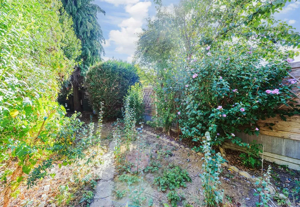 Rear Garden - St. John's Road, Gillingham, Kent - Wards of Kent