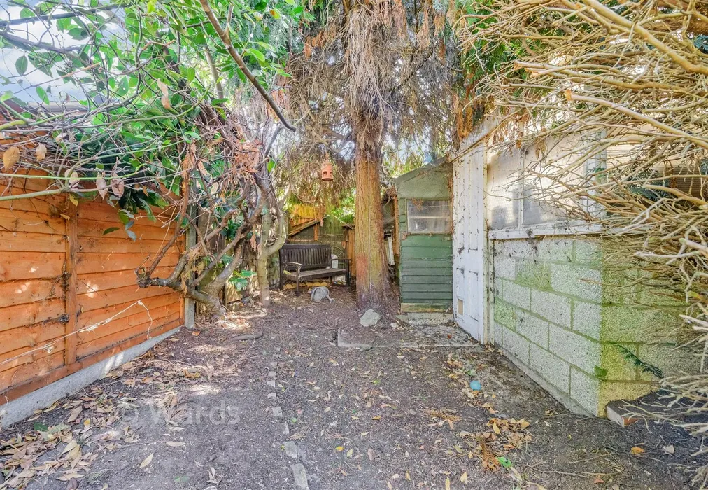 Rear Garden - St. John's Road, Gillingham, Kent - Wards of Kent