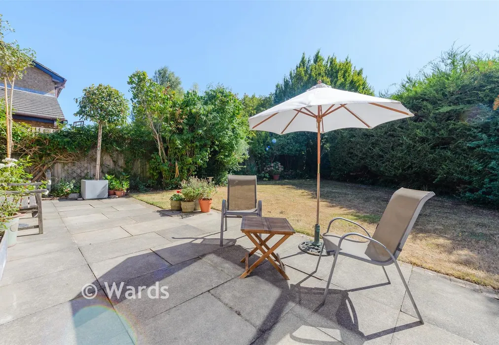Rear Garden - Mill Lane, Blue Bell Hill, Chatham, Kent - Wards of Kent