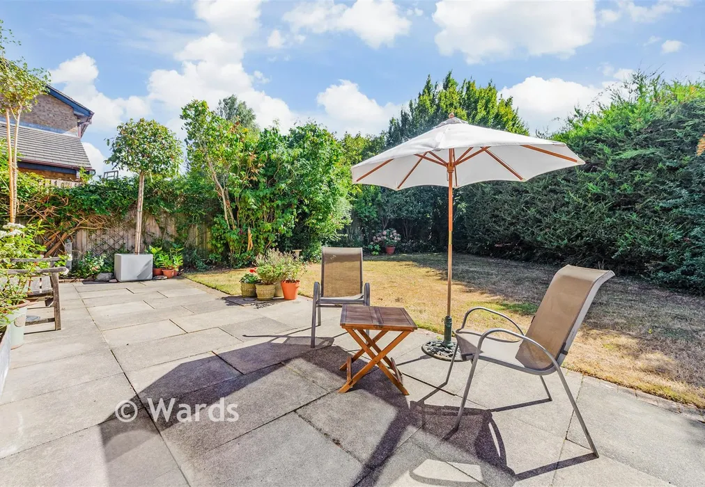 Rear Garden - Mill Lane, Blue Bell Hill, Chatham, Kent - Wards of Kent