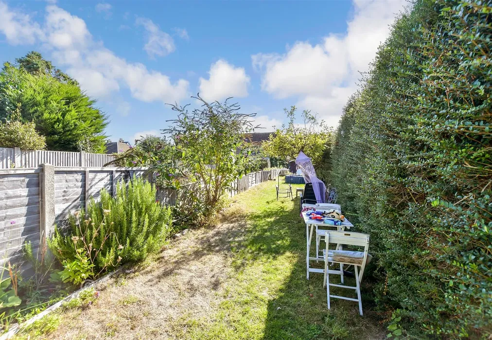 Rear Garden - Prospect Road, Minster, Kent - Wards of Kent
