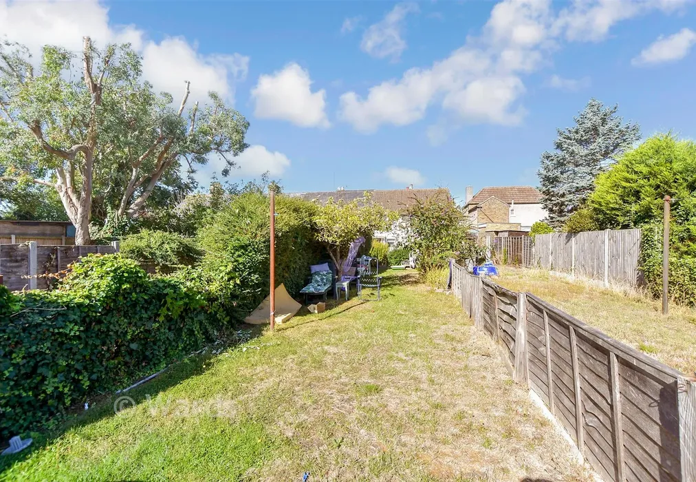 Rear Garden - Prospect Road, Minster, Kent - Wards of Kent