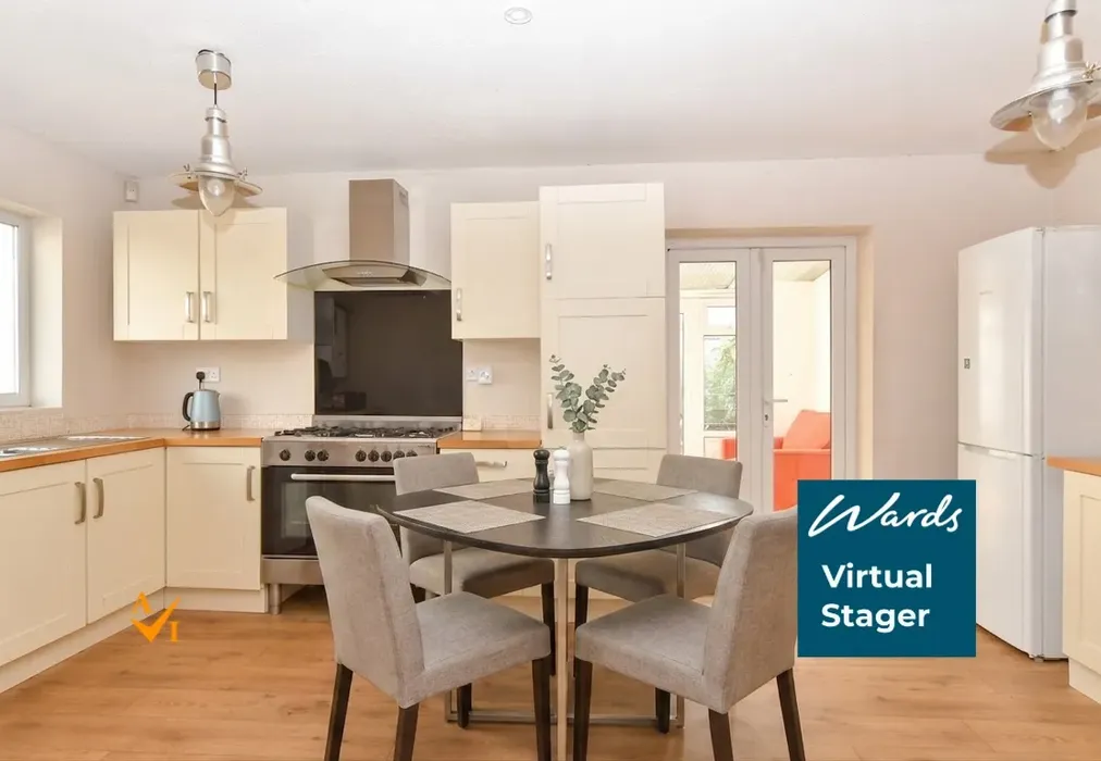 Kitchen/Diner (Contemporary style) - Whybornes Chase, Minster On Sea, Sheerness, Kent - Wards of Kent