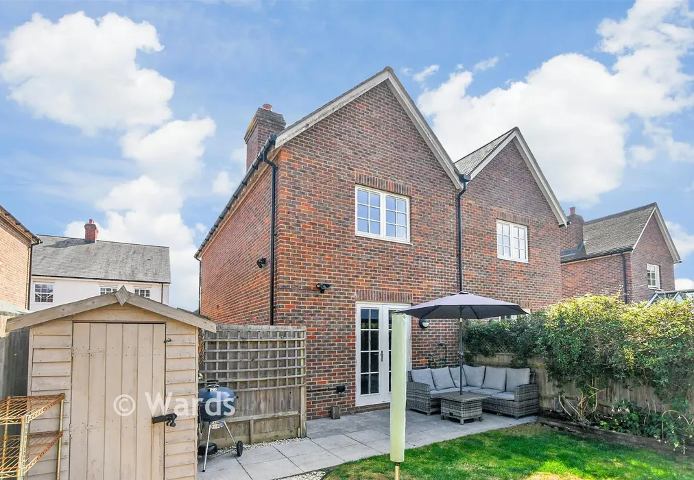Rear Elevation - Pierce Lane, Tenterden, Kent - Wards of Kent