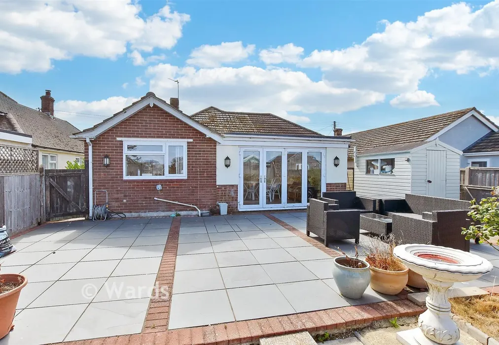 Rear Elevation - Seaview Road, Greatstone, Kent - Wards of Kent