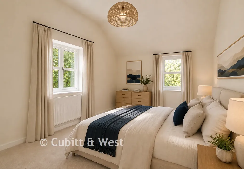 Bedroom (Staged) 1 - Prospect House, Outwood Lane, Chipstead, Surrey - Wards of Kent