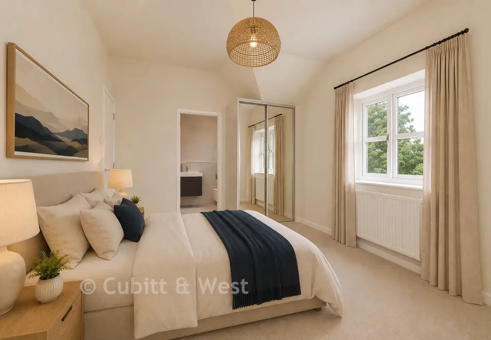 Bedroom 1 (Staged) - Prospect House, Outwood Lane, Chipstead, Surrey - Wards of Kent