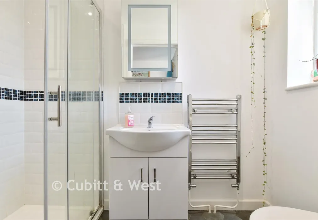 Shower Room - Farm Hill, Woodingdean, East Sussex - Wards of Kent