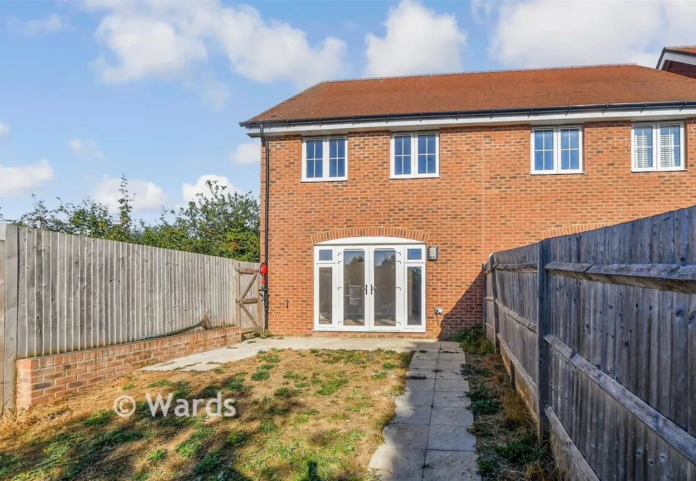Rear Elevation - Silver Birch Road, Headcorn, Kent - Wards of Kent