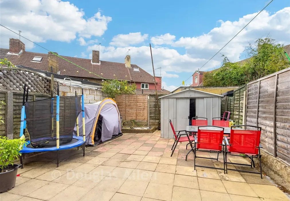 Rear Garden - Prince Regent Lane, Plaistow, London - Wards of Kent