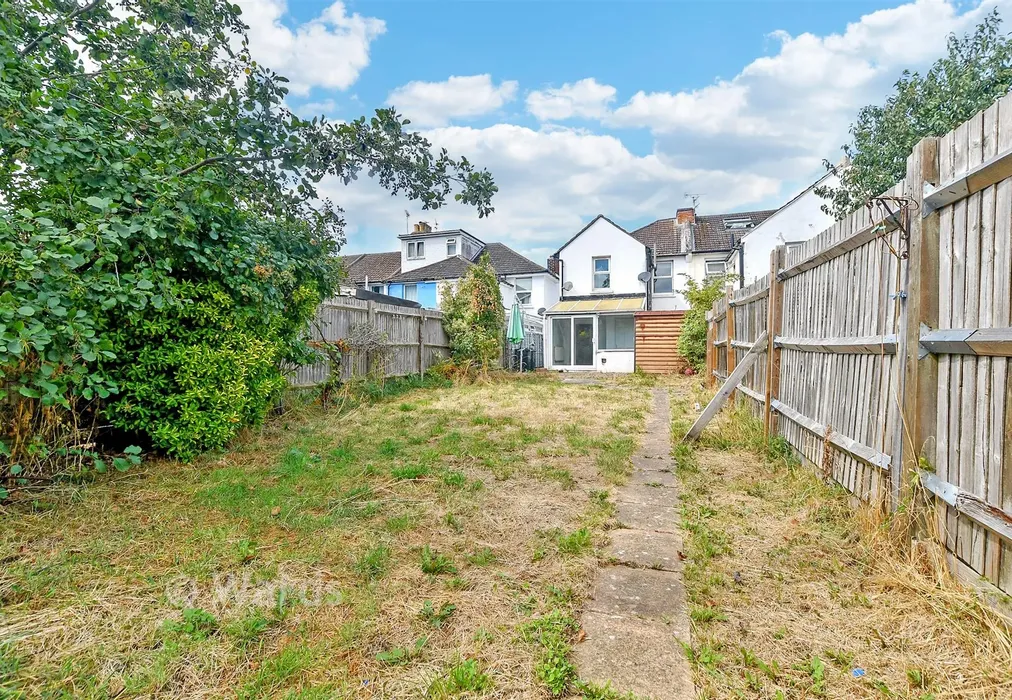 Rear Garden - Beaver Road, Ashford, Kent - Wards of Kent