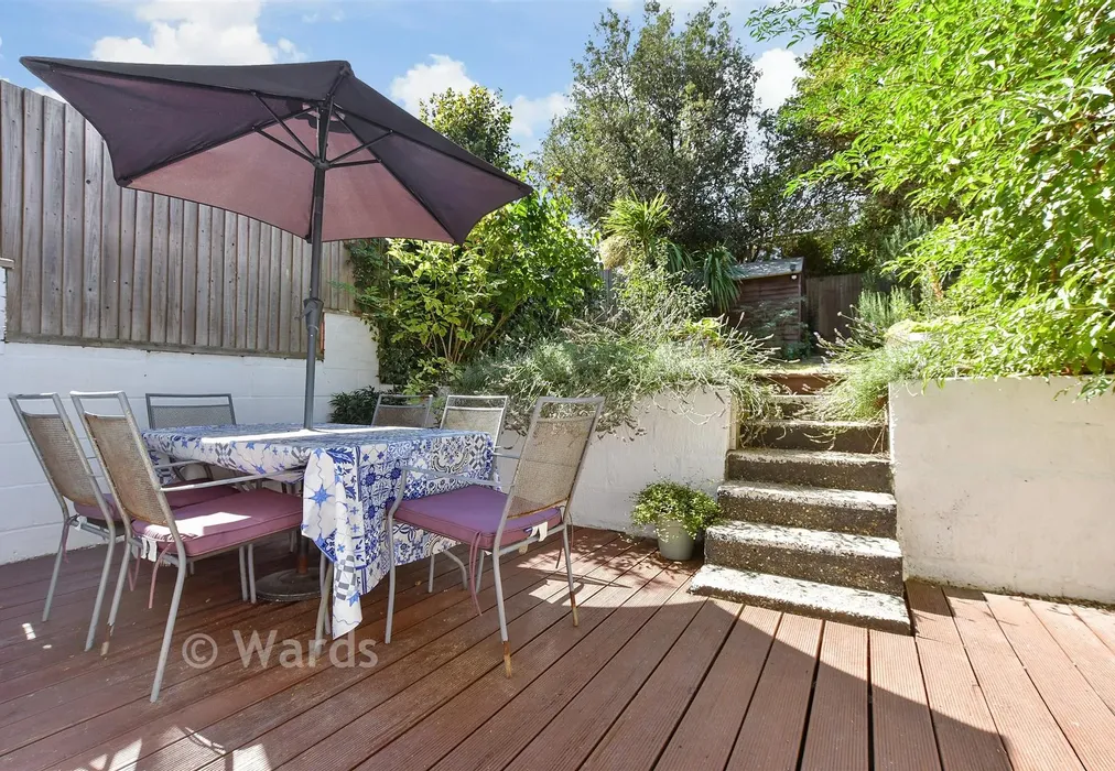 Patio / Decking - Wings Close, Eastern Esplanade, Kent - Wards of Kent