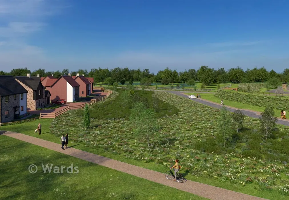 CGI External Lifestyle - Bulldog Close, Faversham Lakes, Faversham, Kent - Wards of Kent