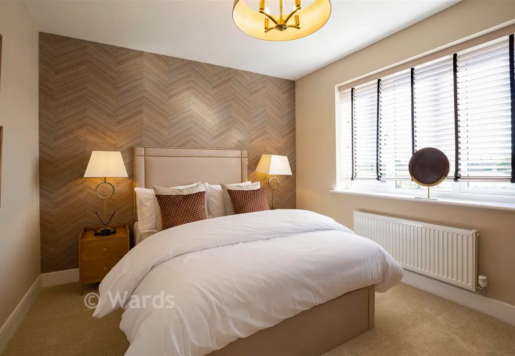 Show Home Bedroom 2 - Bulldog Close, Faversham Lakes, Faversham, Kent - Wards of Kent