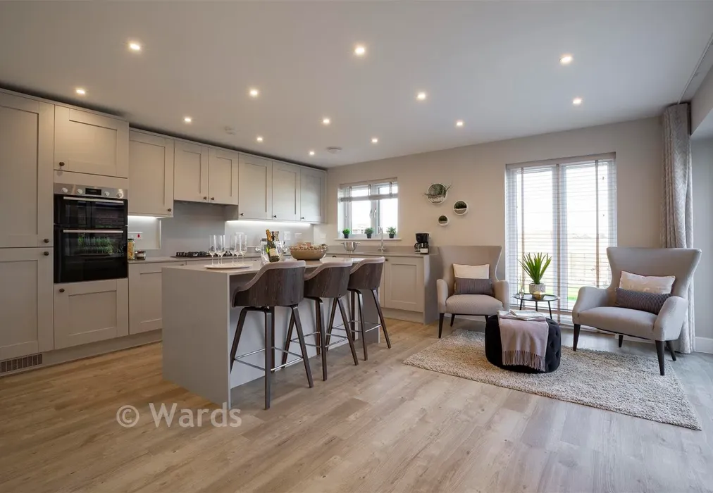 Show Home Kitchen - Bulldog Close, Faversham Lakes, Faversham, Kent - Wards of Kent