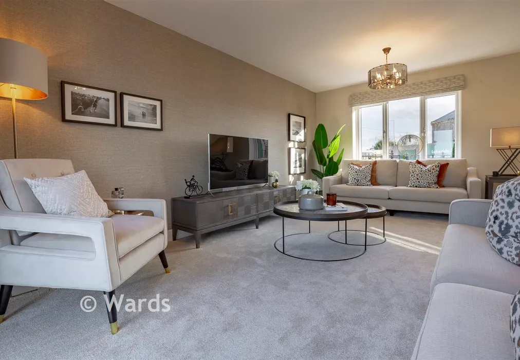 Show Home Lounge - Bulldog Close, Faversham Lakes, Faversham, Kent - Wards of Kent