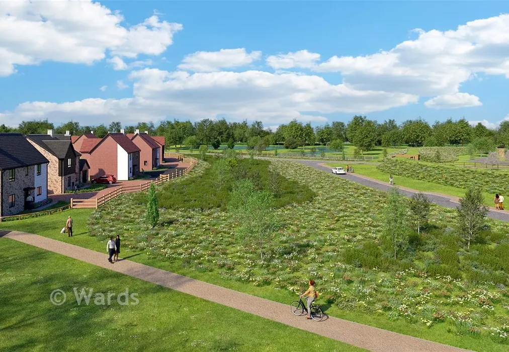 CGI External Lifestyle - Bulldog Close, Faversham Lakes, Faversham, Kent - Wards of Kent