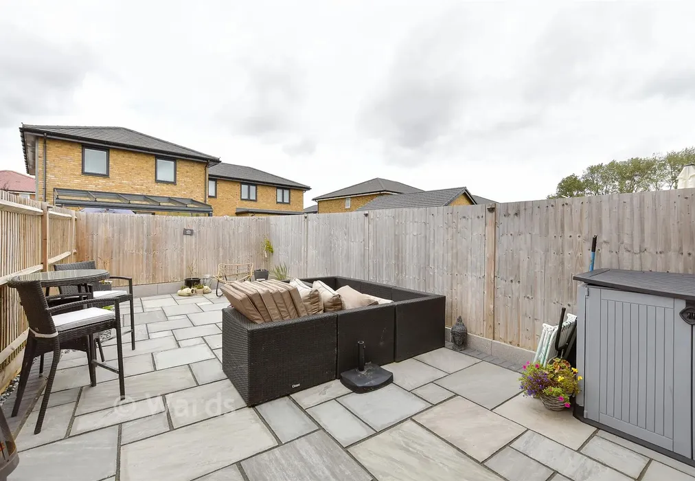 Rear Garden - Shakespeare Crescent, New Romney, Kent - Wards of Kent
