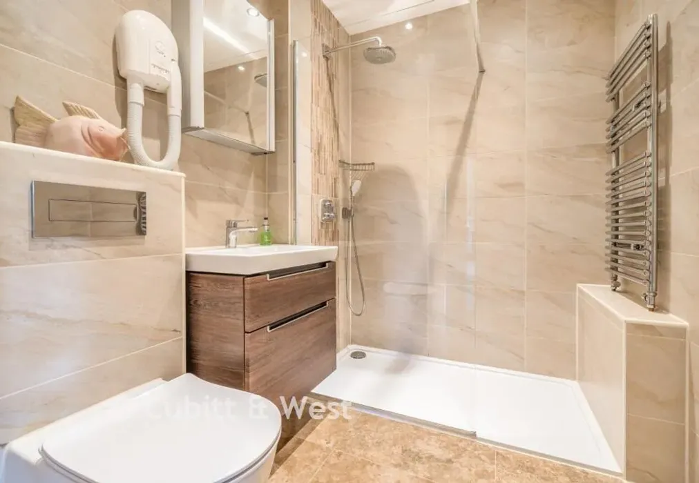 Shower Room - The Street, Walberton, Arundel, West Sussex - Wards of Kent