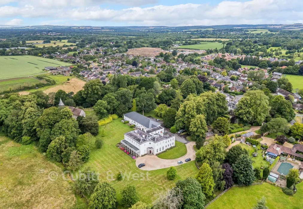 Walberton Park Arial - The Street, Walberton, Arundel, West Sussex - Wards of Kent