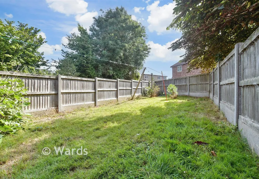 Rear Garden - Mayers Road, Walmer, Kent - Wards of Kent