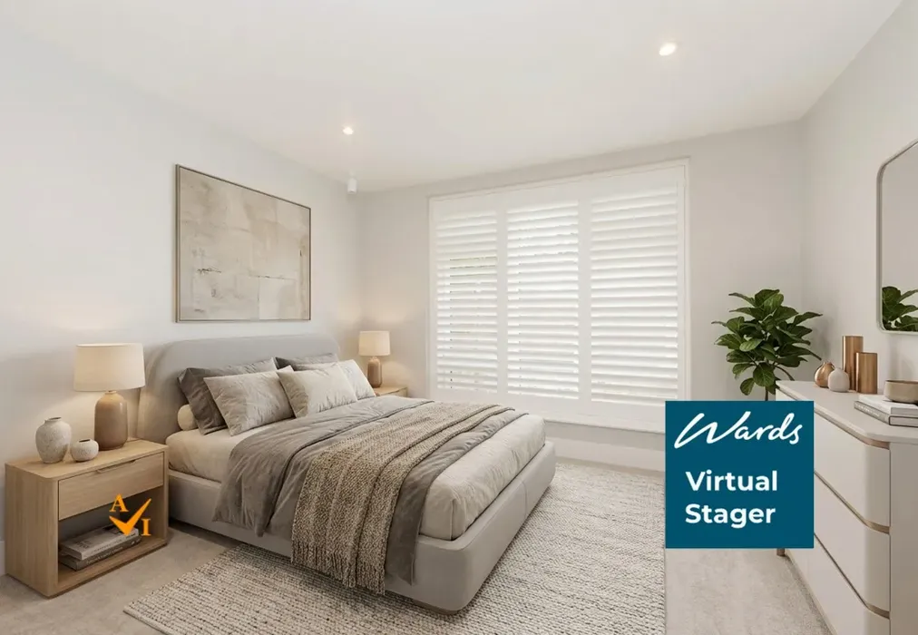 Bedroom 2 (Contemporary style) - Franks Lane, Horton Kirby, Dartford, Kent - Wards of Kent