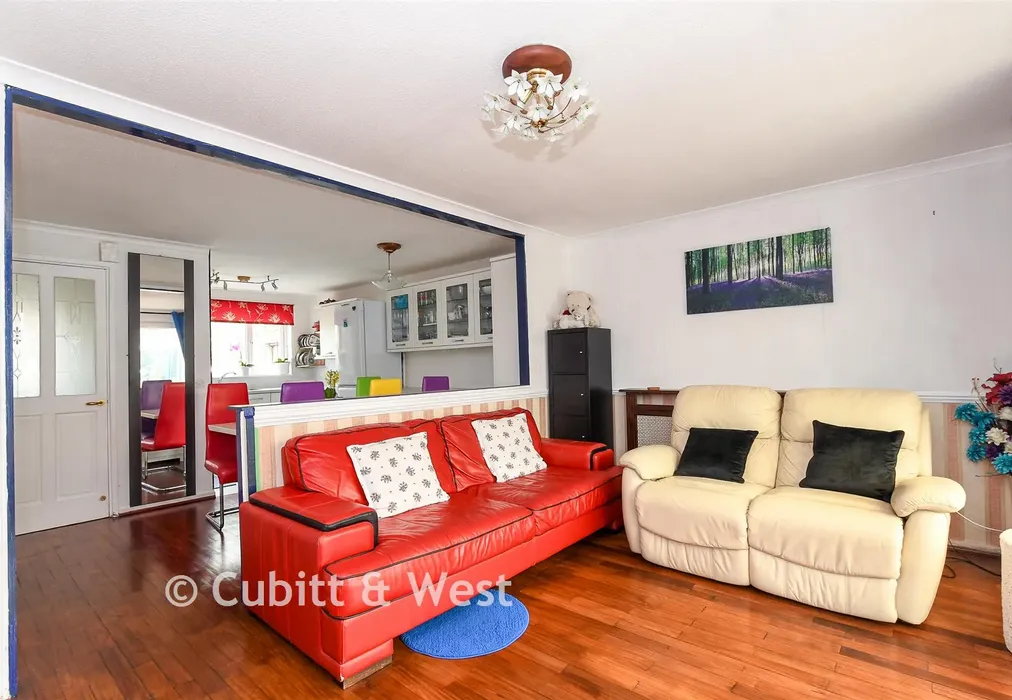 Living Room - Foxley Close, Redhill, Surrey - Wards of Kent