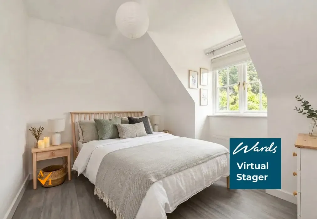 Bedroom 2 (Nordic style) - High Street, Headcorn, Ashford, Kent - Wards of Kent