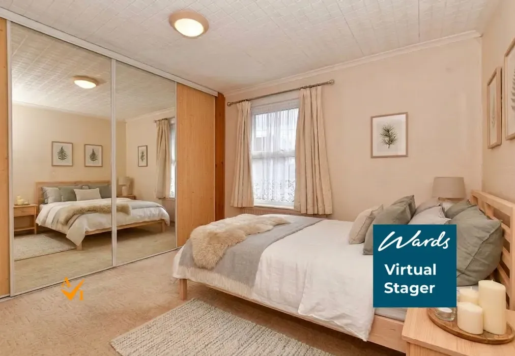 Bedroom 1 (Nordic style) - Romney Road, Willesborough, Ashford, Kent - Wards of Kent
