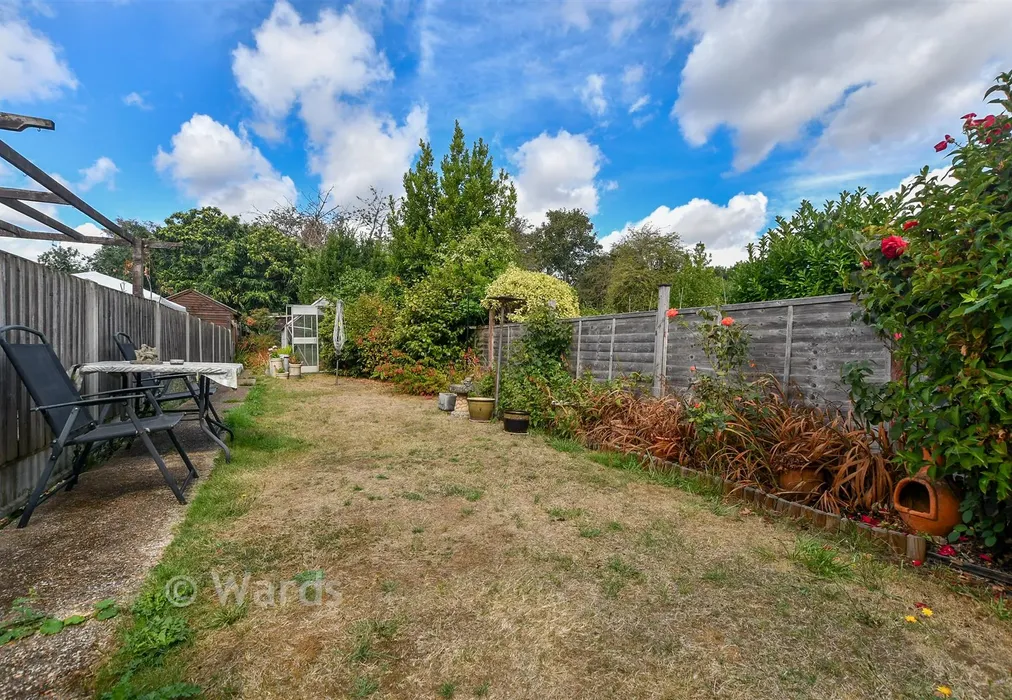 Rear Garden - Romney Road, Willesborough, Ashford, Kent - Wards of Kent