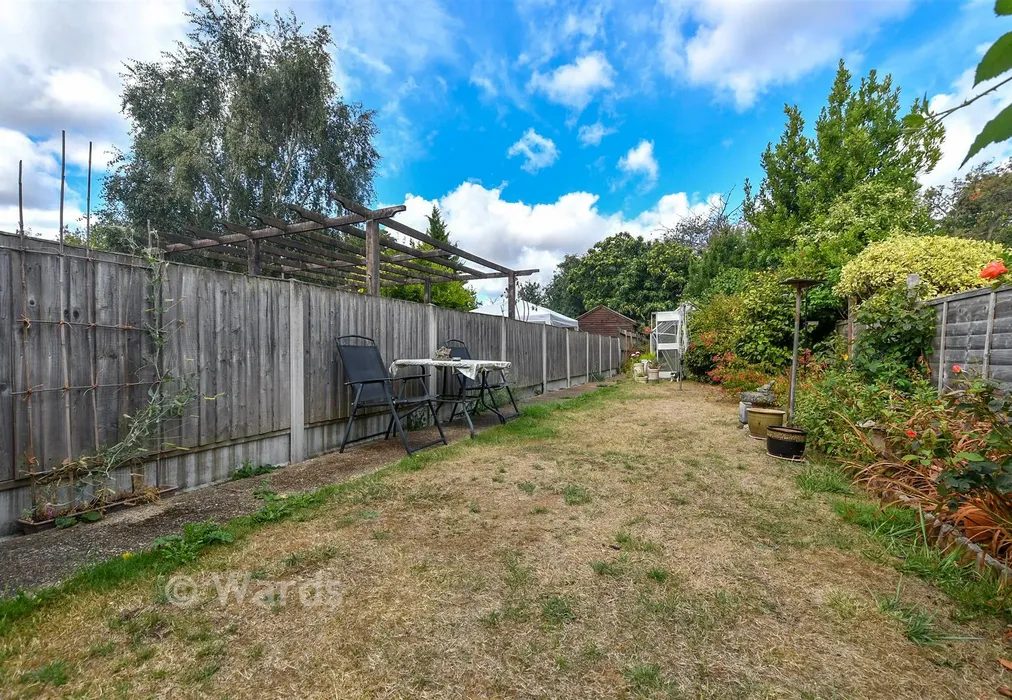 Rear Garden - Romney Road, Willesborough, Ashford, Kent - Wards of Kent