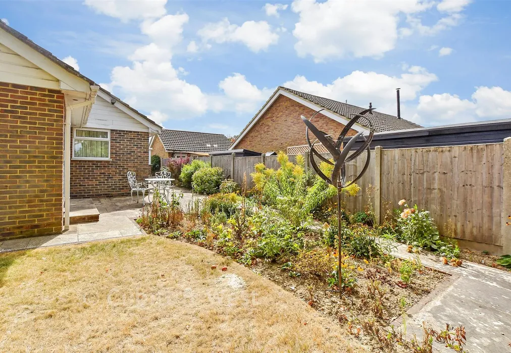 Rear Garden - Faithfull Crescent, Storrington, Pulborough, West Sussex - Wards of Kent