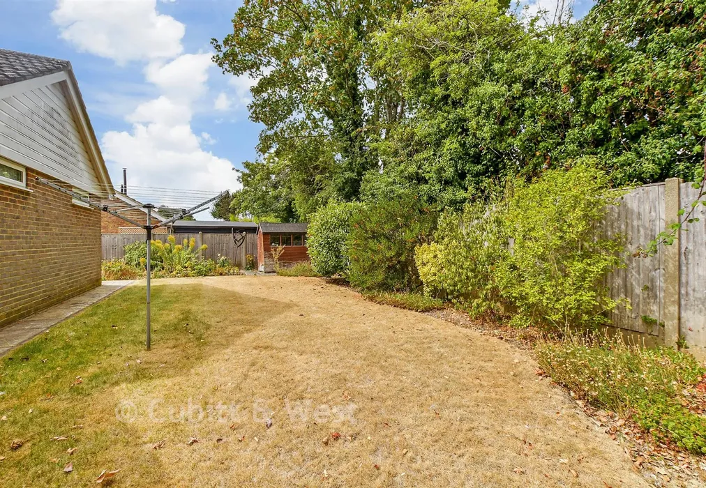 Rear Garden - Faithfull Crescent, Storrington, Pulborough, West Sussex - Wards of Kent
