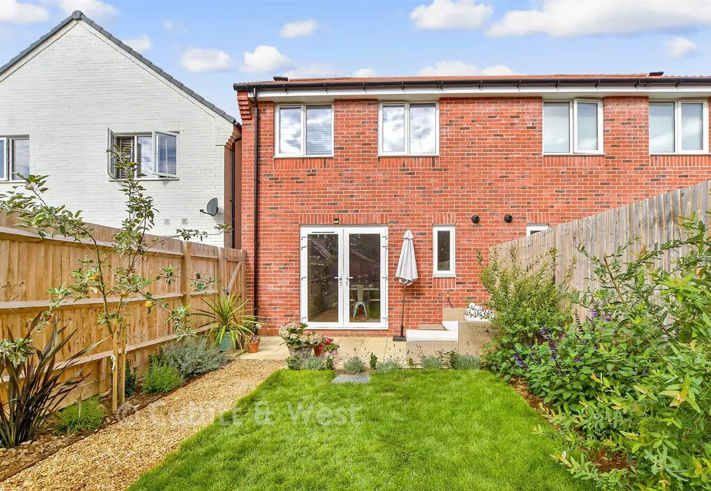 Rear Elevation - Farrenden Way, Eastergate, Chichester, West Sussex - Wards of Kent