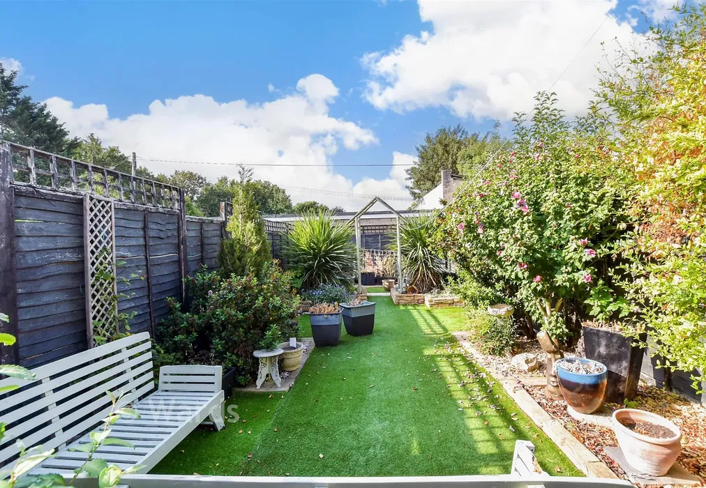Rear Garden - Holland Road, Maidstone, Kent - Wards of Kent