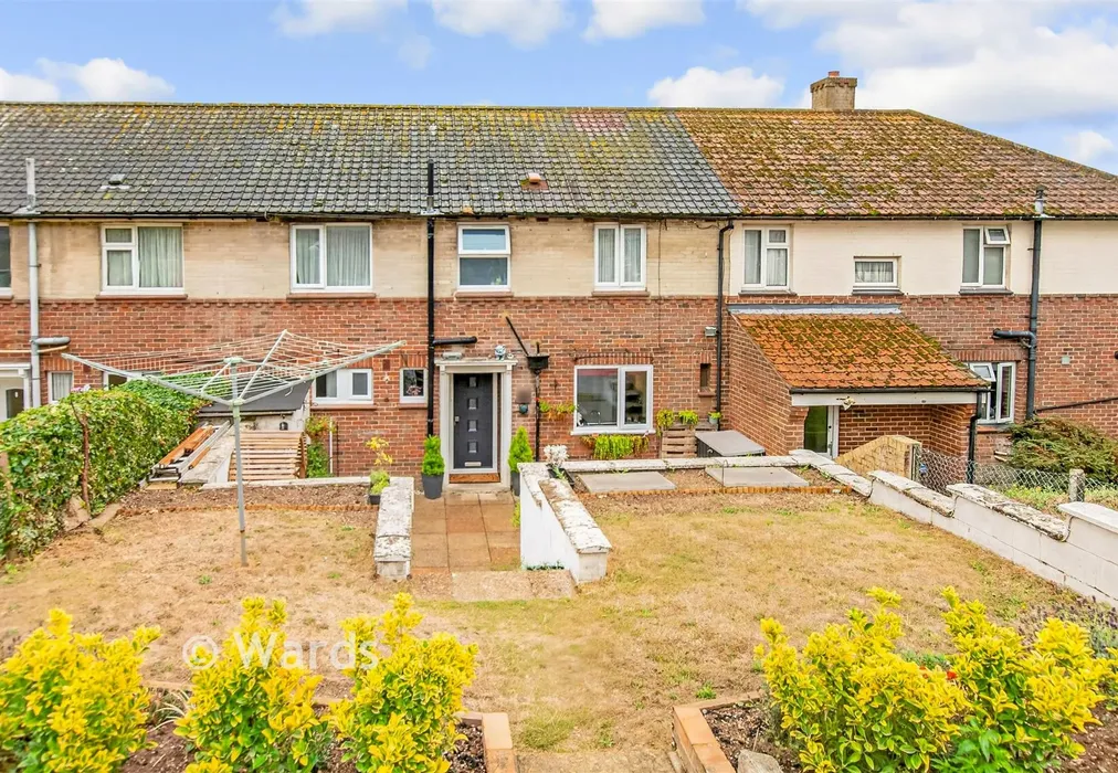 External Front... - Chaucer Crescent, Dover, Kent - Wards of Kent