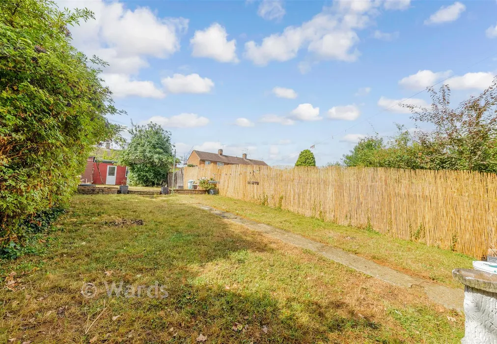 Rear Garden - Brabourne Avenue, Twydall, Gillingham, Kent - Wards of Kent