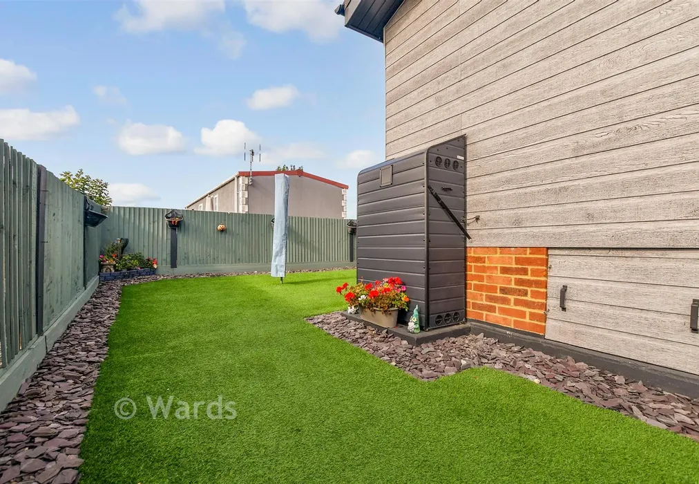 Rear Garden - The Broadway, Minster On Sea, Sheerness, Kent - Wards of Kent