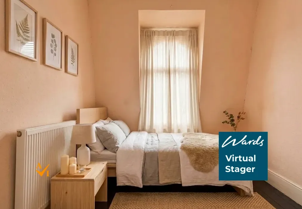 Bedroom 2 (Nordic style) - Dalby Square, Cliftonville, Kent - Wards of Kent