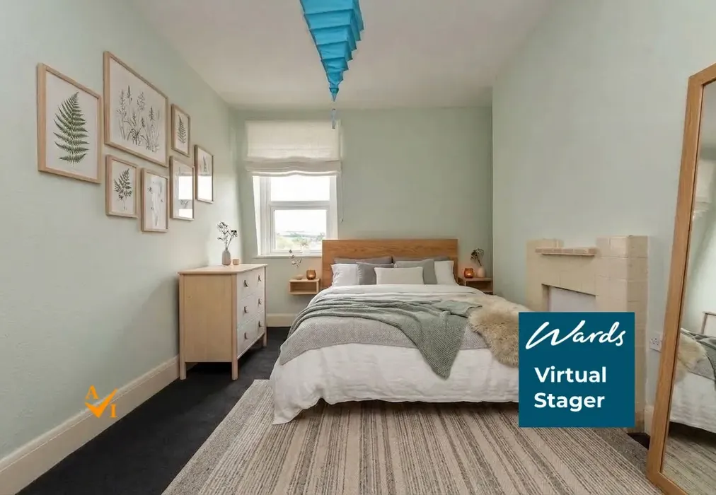 Bedroom 1 (Nordic style) - Dalby Square, Cliftonville, Kent - Wards of Kent