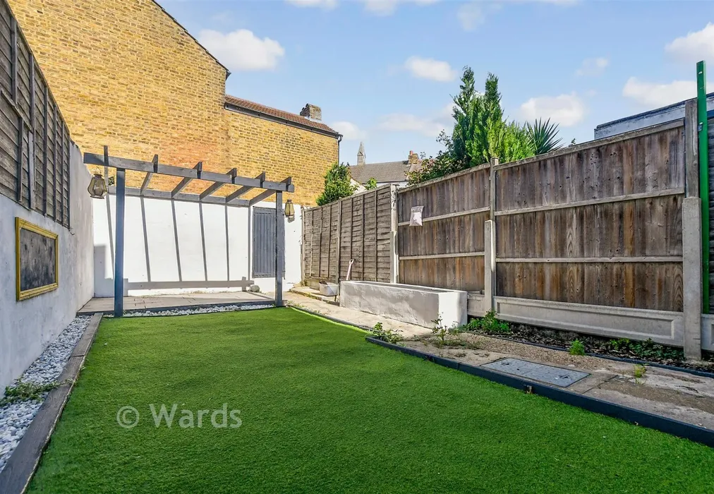Rear Garden - Alma Road, Sheerness, Kent - Wards of Kent