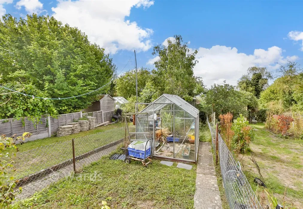 Rear Garden - Rochester Road, Burham, Kent - Wards of Kent