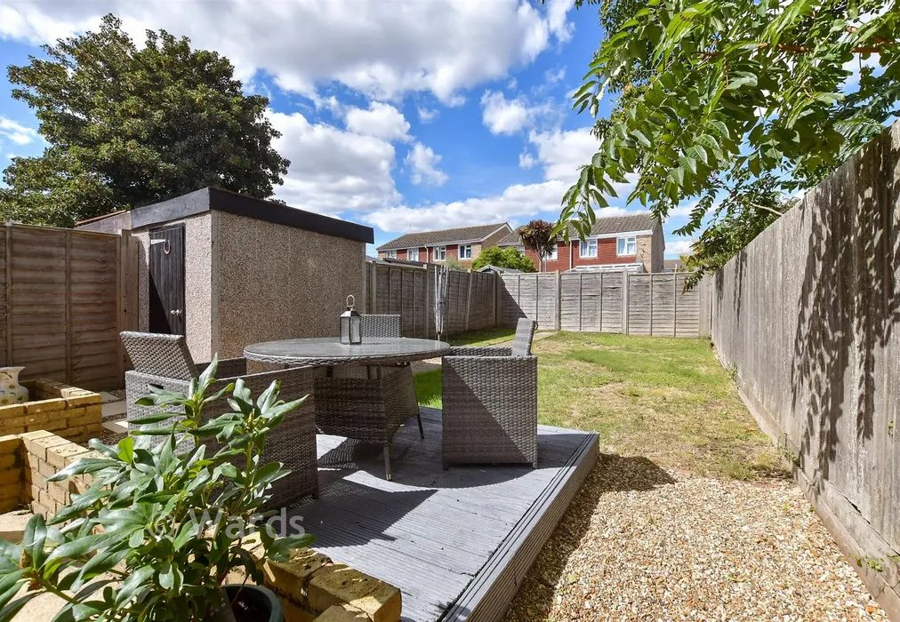 Rear Garden - Trinity Place, Deal, Kent - Wards of Kent