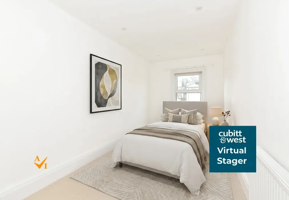Bedroom 2 (Contemporary style) - Auckland Road, Southsea, Hampshire - Wards of Kent
