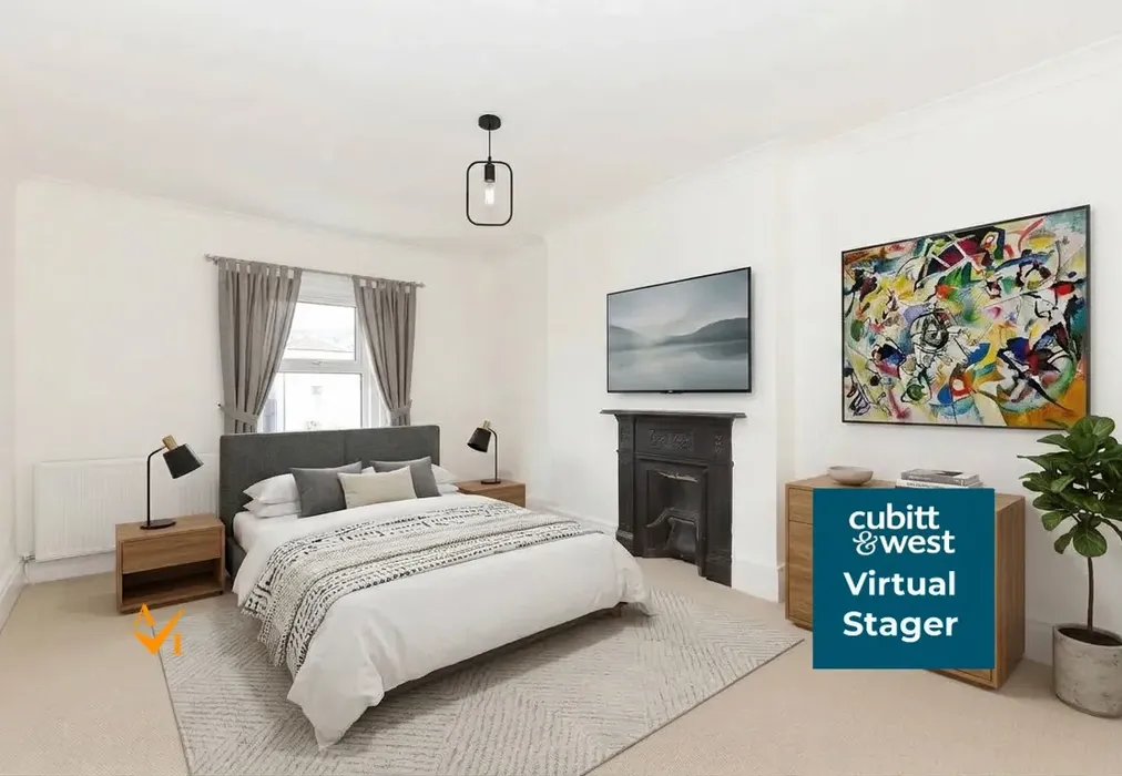 Bedroom 1 (Modern style) - Auckland Road, Southsea, Hampshire - Wards of Kent