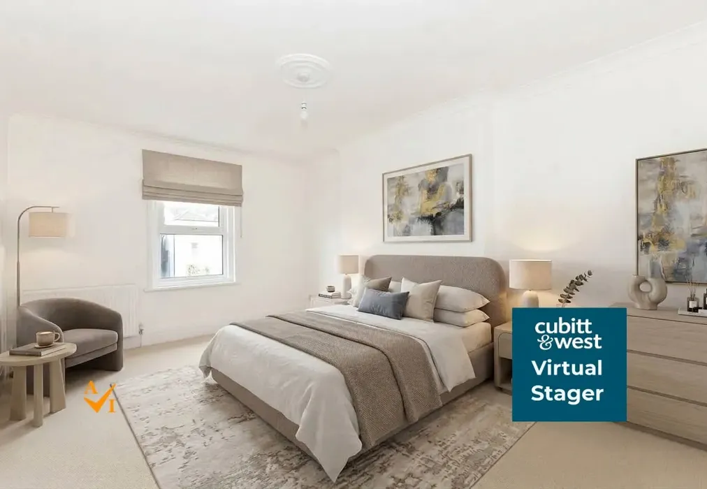 Bedroom 1 (Contemporary style) - Auckland Road, Southsea, Hampshire - Wards of Kent