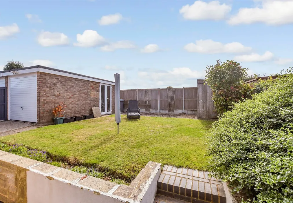 Rear Garden - Beauxfield, Whitfield, Dover, Kent - Wards of Kent