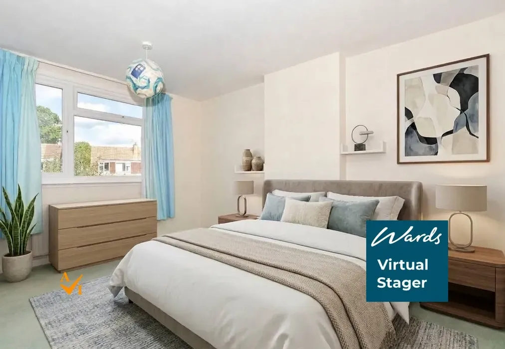 Bedroom 1 (Contemporary style) - Newton Avenue, Tonbridge, Kent - Wards of Kent