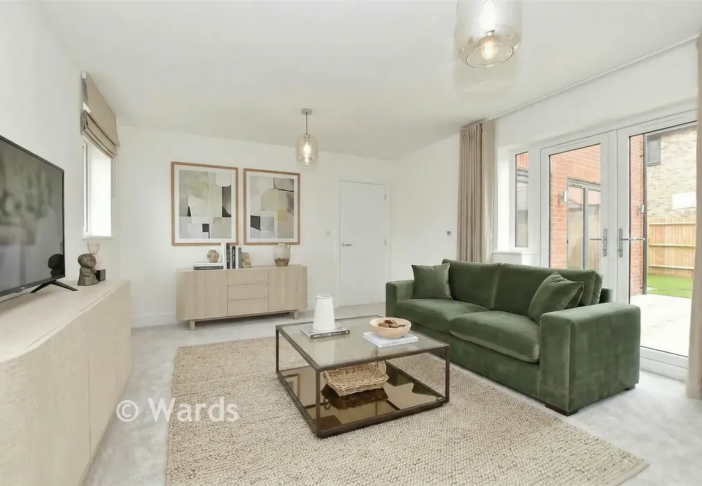 Staged Lounge - Evers Road, Faversham Lakes, Faversham, Kent - Wards of Kent